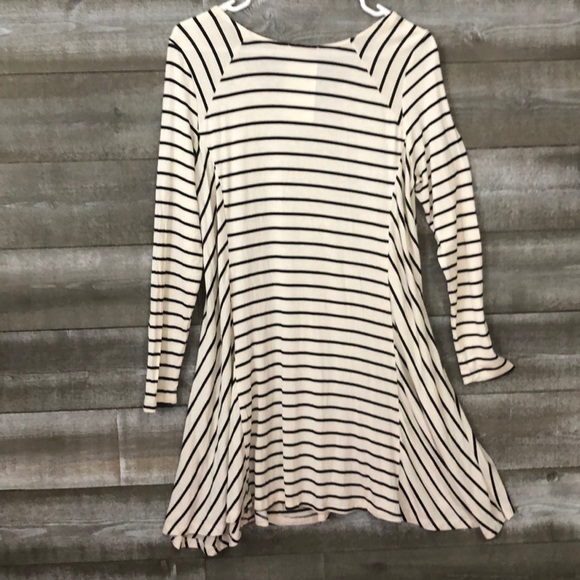Black and cream striped tunic dress NWT! - Picture 5 of 5